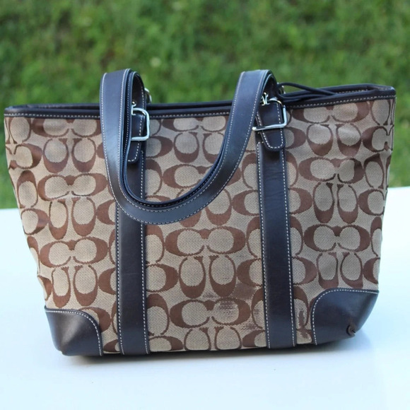 Coach signature logo tote bag - Picture 2 of 8